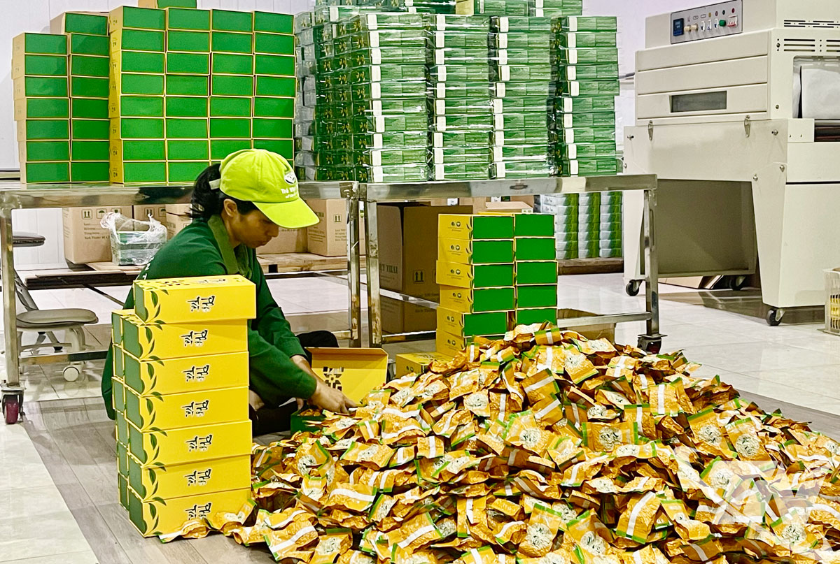 Sản phẩm chè VietGAP của Công ty CP trà Việt Thái.