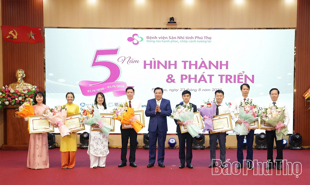 Bệnh viện Sản nhi Phú Thọ kỷ niệm 5 năm ngày thành lập