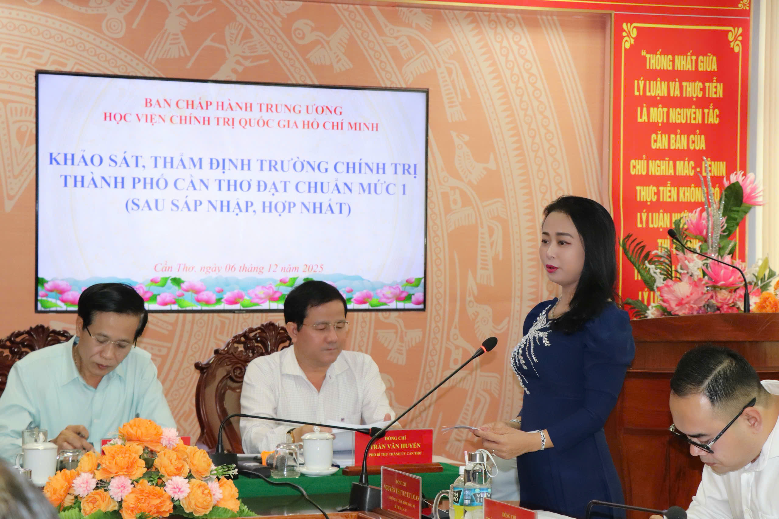 Trường Chính trị TP Cần Thơ đủ điều kiện đạt chuẩn mức 1 (sau hợp nhất, sáp nhập)