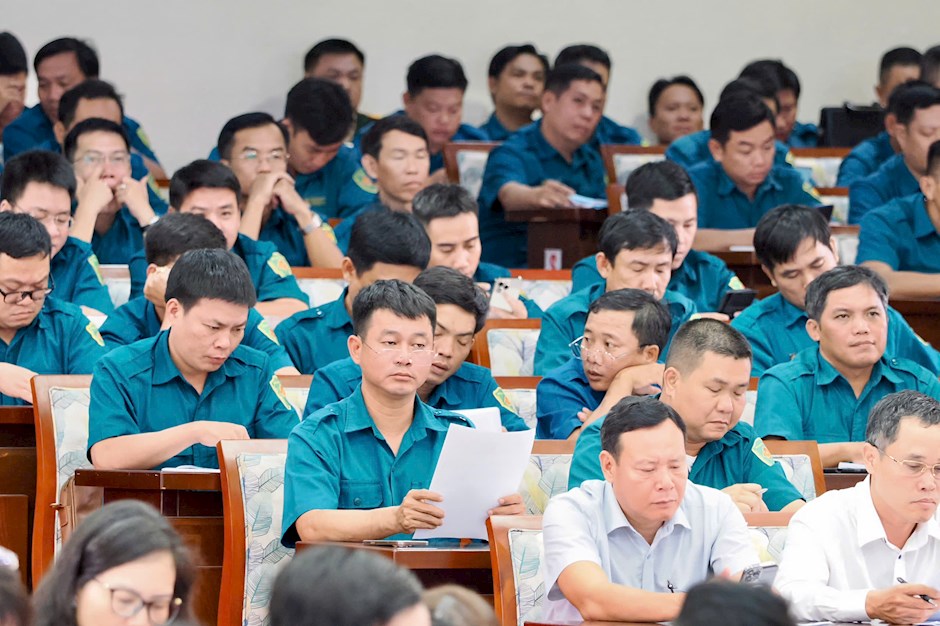 Đại biểu dự hội nghị. Ảnh: SGGP