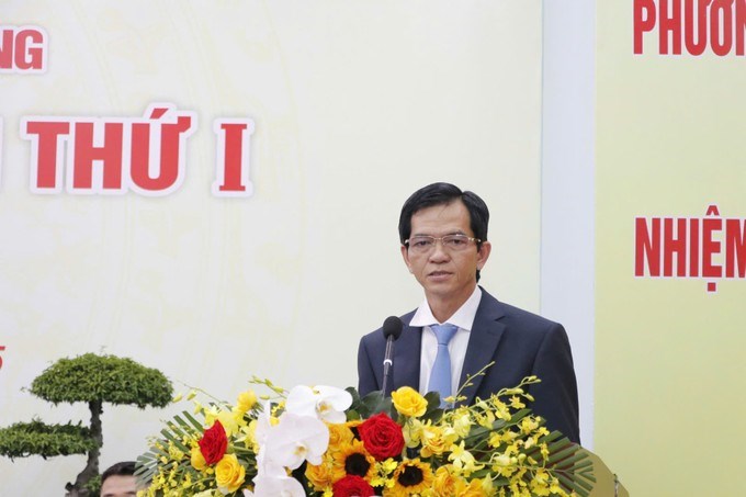 Đồng chí Dương Trọng Hiếu phát biểu chỉ đạo (Ảnh SGGP)