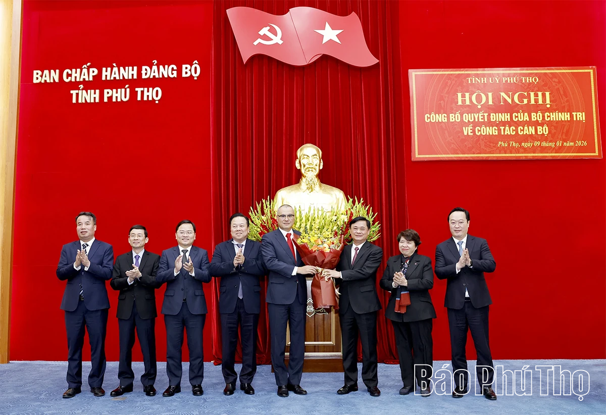 Đồng ch&iacute; Phạm Đại Dương giữ chức B&iacute; thư Tỉnh ủy Ph&uacute; Thọ nhiệm kỳ 2025-2030