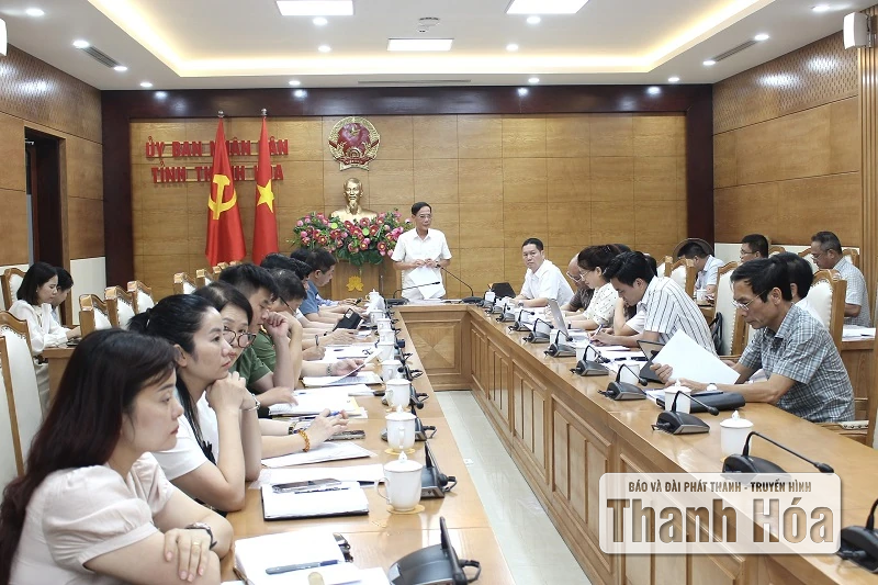 Đảm bảo các điều kiện tổ chức Triển lãm thành tựu kinh tế - xã hội tỉnh Thanh Hóa giai đoạn 2020-2025