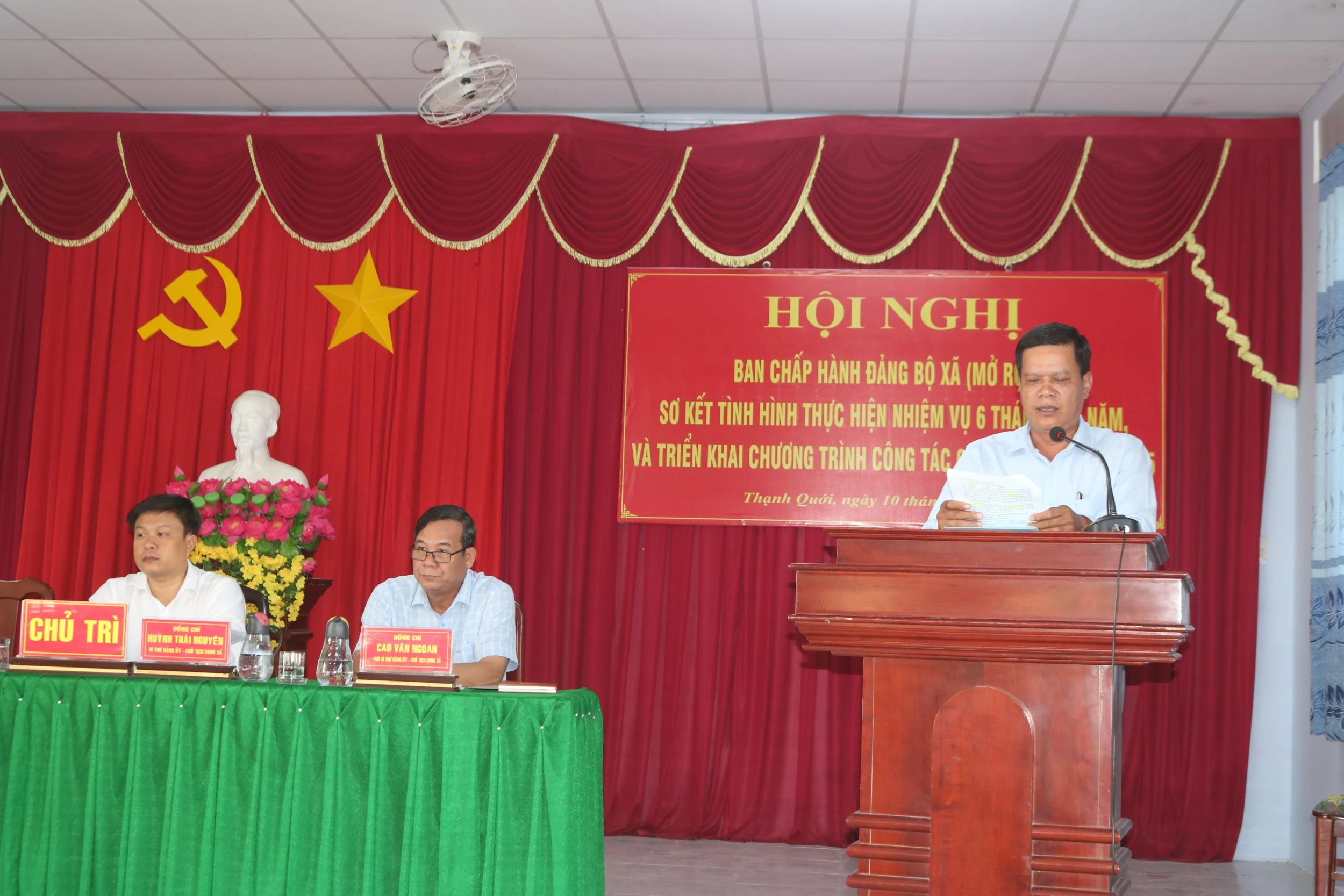 Phát huy nội lực, tiến tới xây dựng xã Thạnh Quới đạt chuẩn nông thôn mới kiểu mẫu