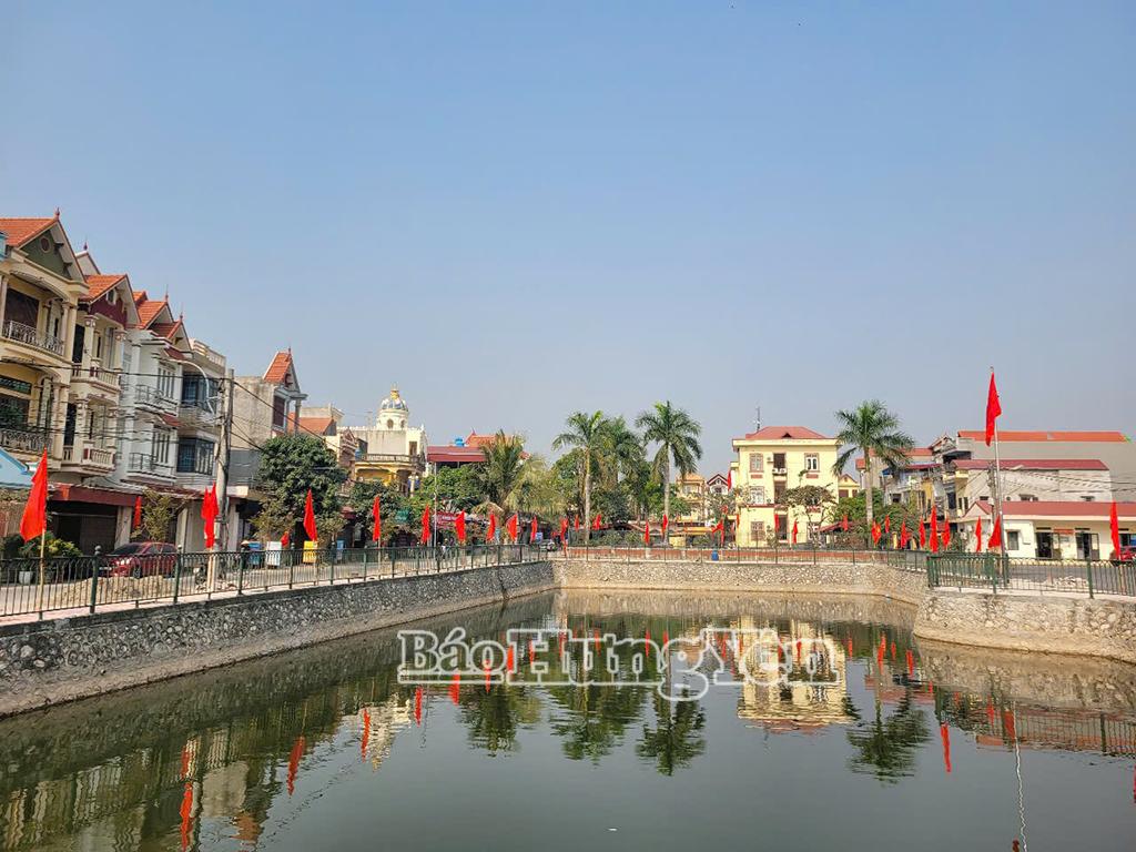 Diện mạo khang trang tại phường Hồng Châu