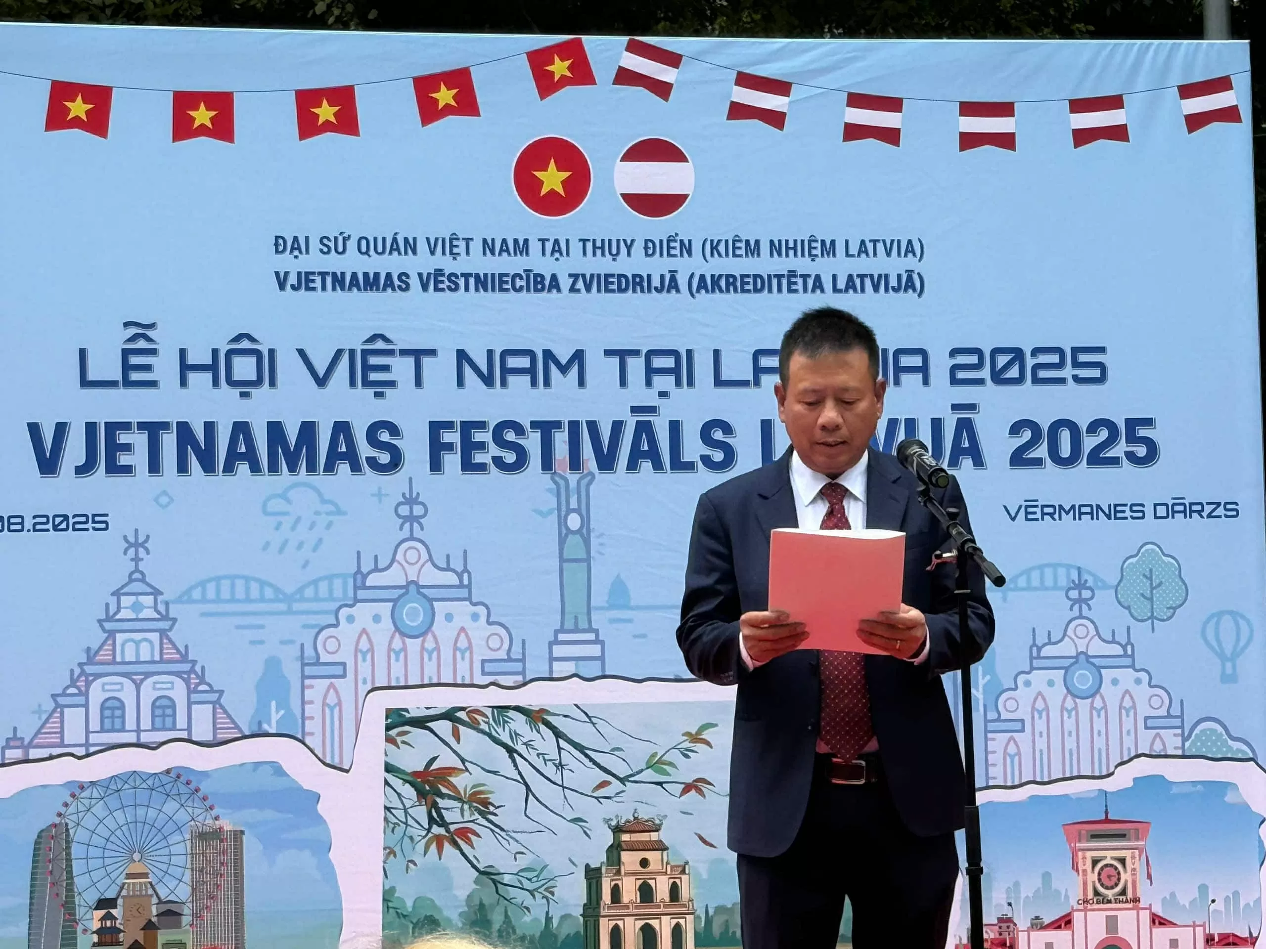 Lễ hội Việt Nam tại Latvia 2025: Lan tỏa văn hóa và cơ hội hợp tác giữa hai nước Lễ hội Việt Nam tại Latvia 2025: Lan tỏa văn hóa và cơ hội hợp tác giữa hai nước
