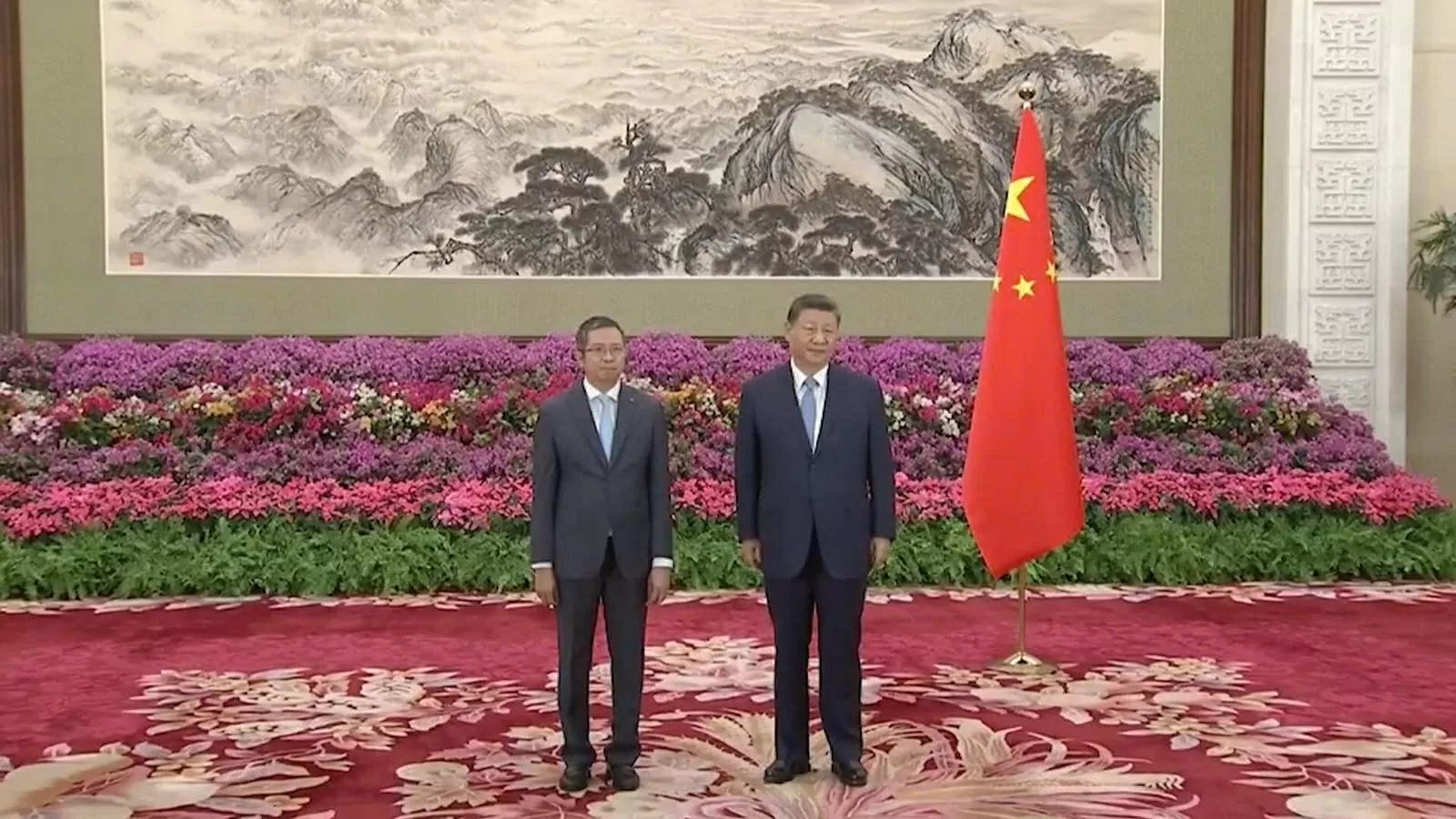 Đại sứ Phạm Thanh Bình trình Thư Ủy nhiệm lên Chủ tịch Trung Quốc Tập Cận Bình Đại sứ Phạm Thanh Bình trình Thư Ủy nhiệm lên Chủ tịch Trung Quốc Tập Cận Bình