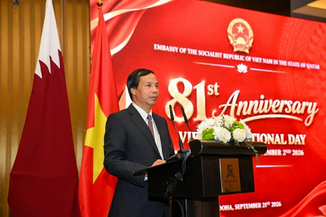 Đại sứ quán Việt Nam tại Qatar long trọng tổ chức Lễ kỷ niệm 81 năm Quốc khánh Việt Nam