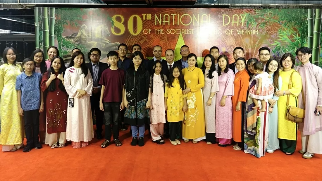 Trang trọng lễ kỷ niệm 80 năm Quốc khánh Việt Nam tại Bangladesh Trang trọng lễ kỷ niệm 80 năm Quốc khánh Việt Nam tại Bangladesh