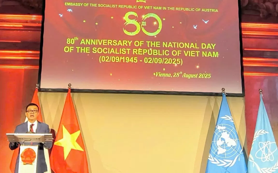 Kỷ niệm 80 năm Quốc khánh tại Áo: Tràn ngập sắc màu, âm thanh và văn hóa Kỷ niệm 80 năm Quốc khánh tại Áo: Tràn ngập sắc màu, âm thanh và văn hóa