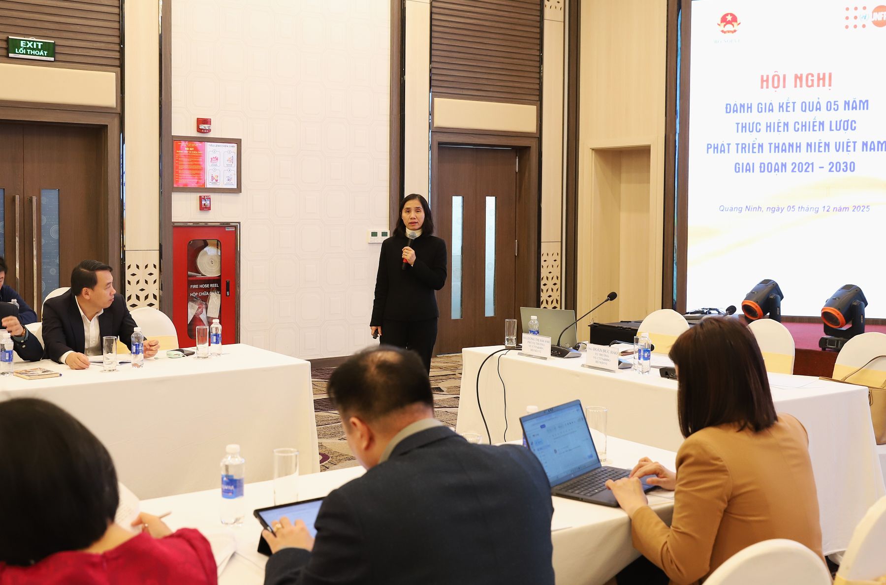 Bà Lương Thị Hải Anh, Phó Vụ trưởng Vụ Công tác thanh niên và Bình đẳng giới