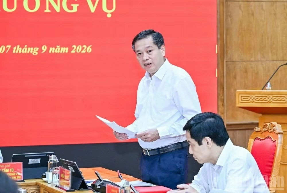 Phát huy cao nhất tinh thần trách nhiệm, bảo đảm chất lượng, tiến độ các nhiệm vụ trọng tâm