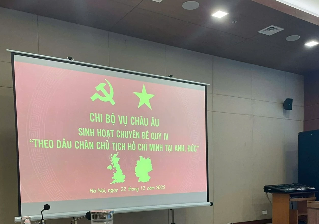 Vụ ch&acirc;u &Acirc;u (Bộ Ngoại giao sinh hoạt chuy&ecirc;n đề Theo dấu ch&acirc;n Chủ tịch Hồ Ch&iacute; Minh tại Anh, Đức