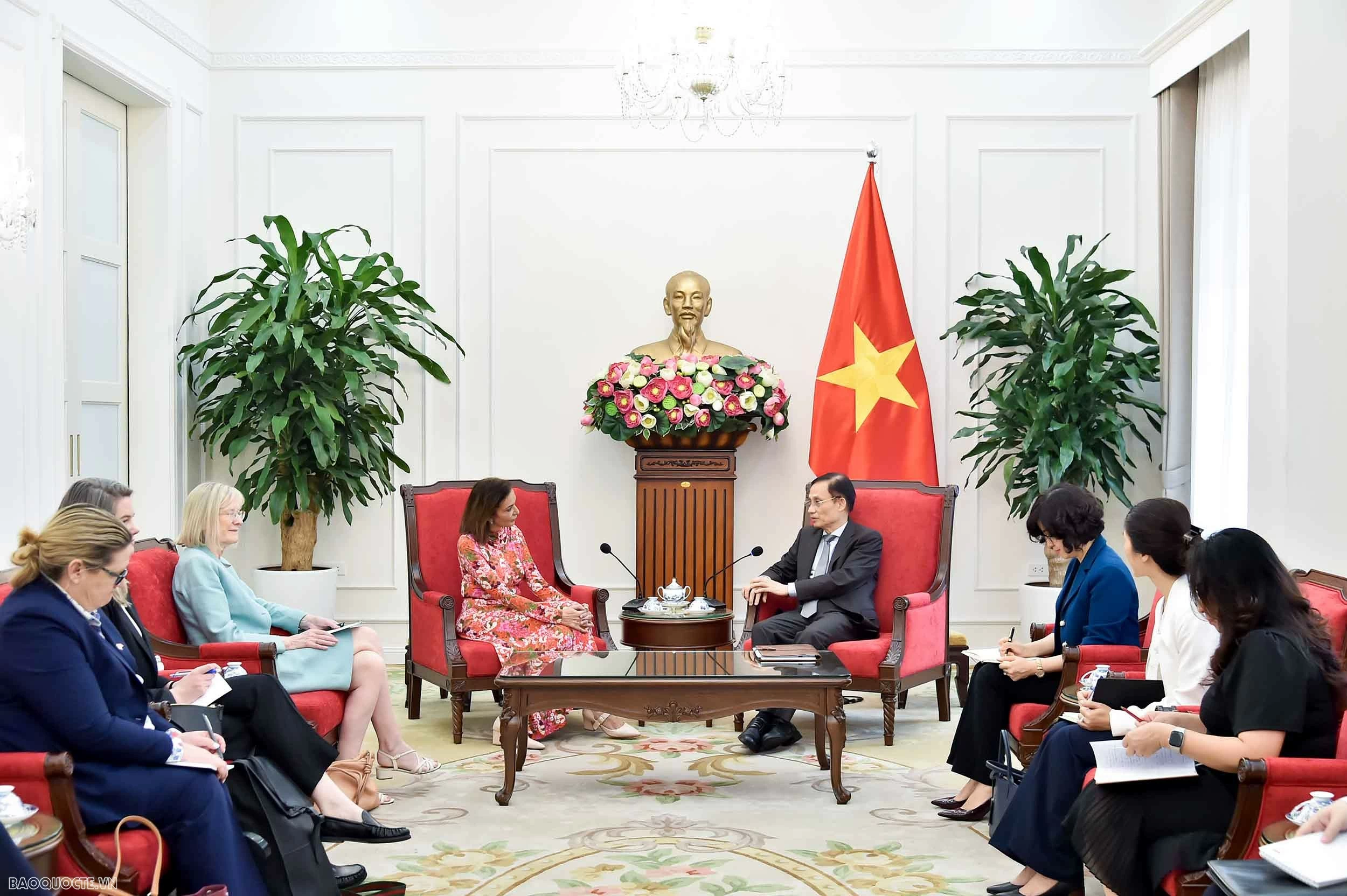 Bộ trưởng Australia: Mô hình phát triển mới của Việt Nam là cơ sở quan trọng để xác định lĩnh vực hợp tác trọng điểm