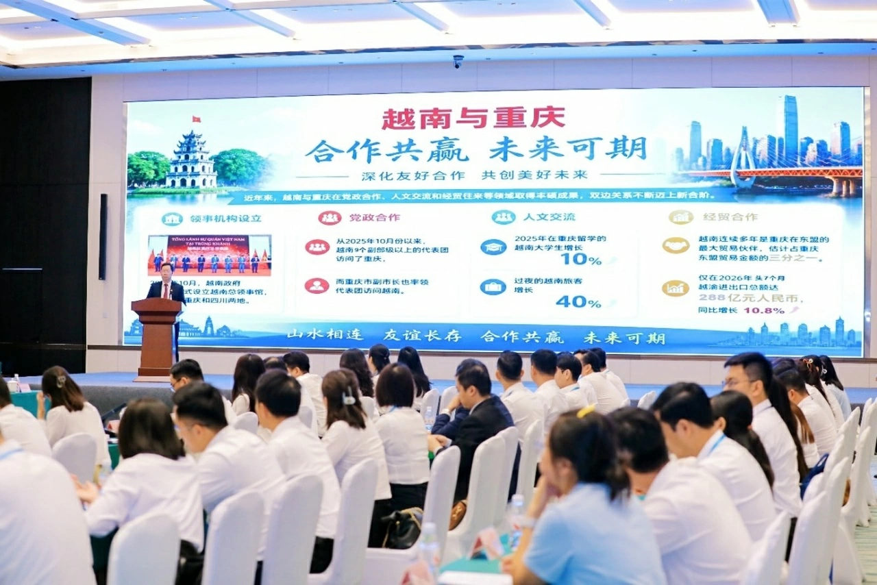 Thúc đẩy hợp tác kinh tế và giao lưu thanh niên Việt Nam - Trùng Khánh (Trung Quốc)