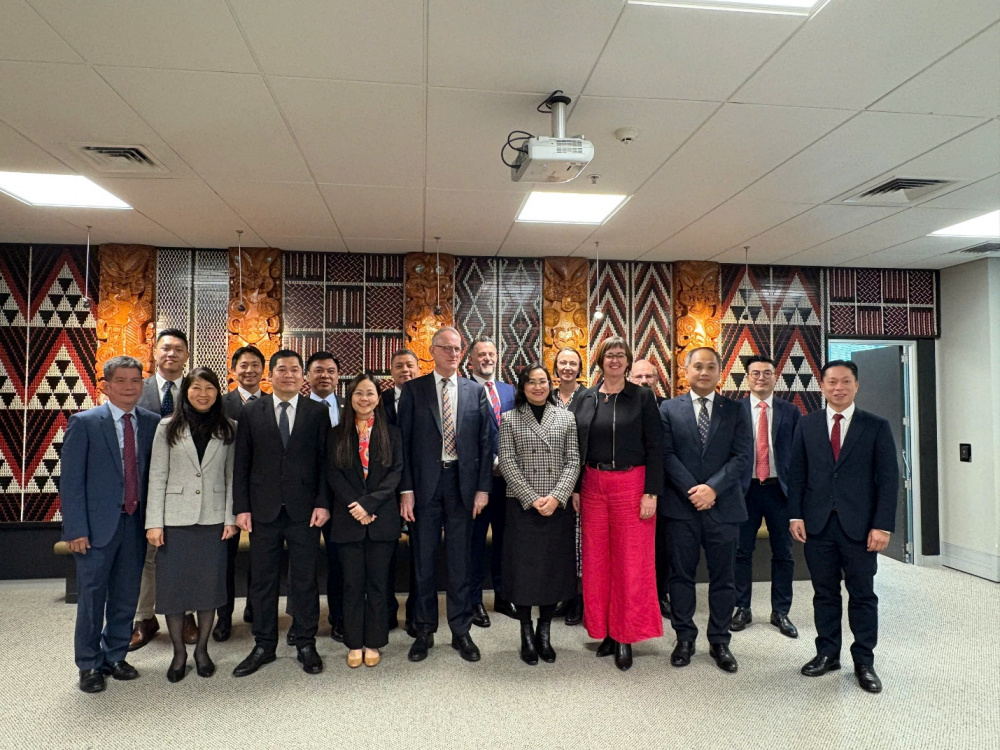 Việt Nam - New Zealand thúc đẩy hợp tác kinh tế, hướng tới mục tiêu 3 tỷ USD vào năm 2026