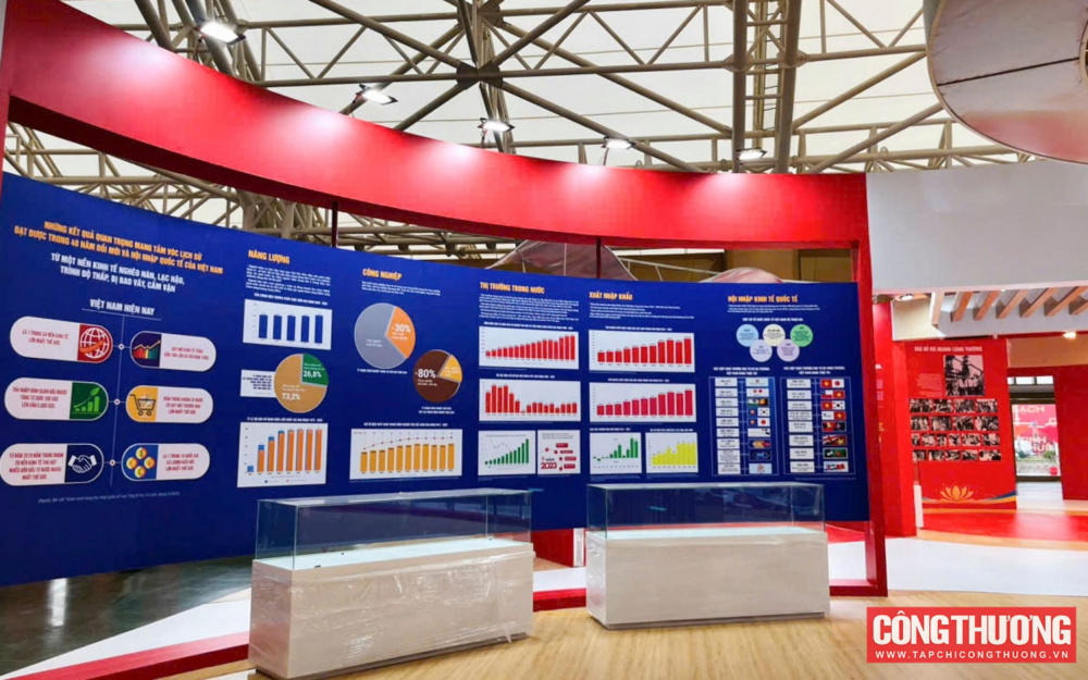 Gấp rút hoàn thiện gian triển lãm