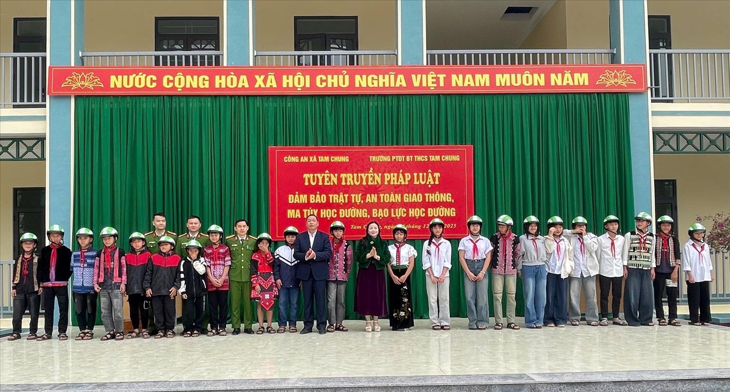 Nâng cao hiệu quả tuyên truyền, giáo dục pháp luật về an ninh trật tự, phòng chống ma túy và bạo lực học đường Nâng cao hiệu quả tuyên truyền, giáo dục pháp luật về an ninh trật tự, phòng chống ma túy và bạo lực học đường