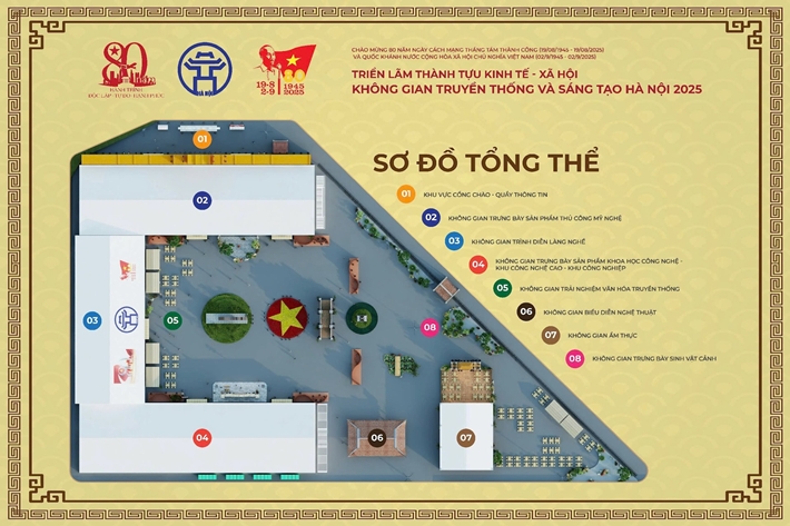  “Không gian Truyền thống và Sáng tạo Hà Nội 2025 