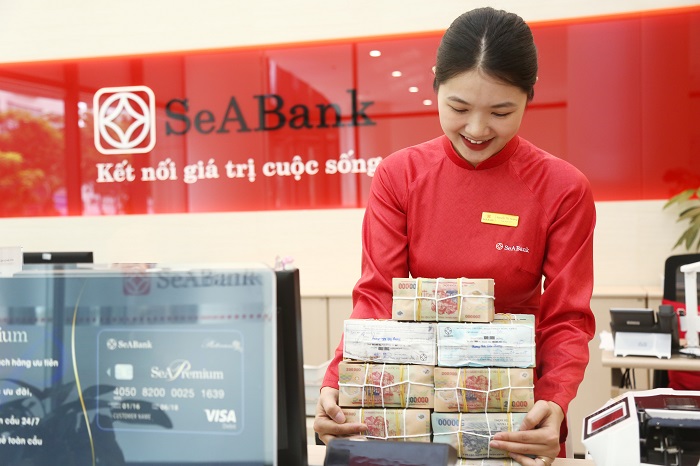 Ngân hàng SeABank đạt lợi nhuận 5.856 tỷ đồng trong 6 tháng đầu năm 2025