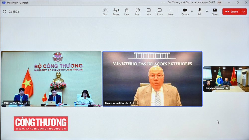 Brazil cam kết ủng hộ và sẽ phối hợp với các nước thành viên MERCOSUR để thúc đẩy tiến trình nội bộ hướng đến khởi động đàm phán chính thức trong nhiệm kỳ chủ tịch luân phiên MERCOSUR của Brazil vào nửa cuối năm 2025