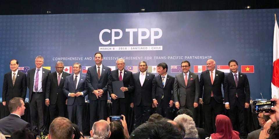 kí kết CPTPP