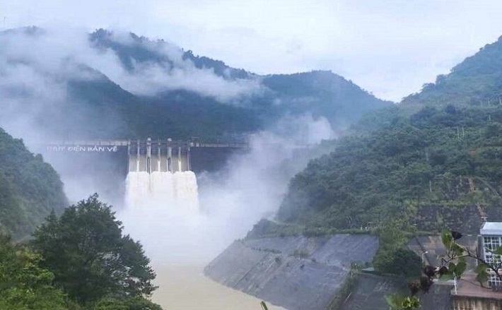 Thủy điện Bản Vẽ cắt giảm 74% lưu lượng đỉnh lũ đảm bảo vận hành an toàn 