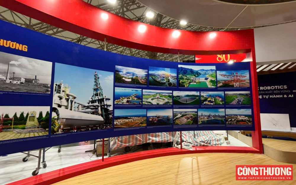 Gấp rút hoàn thiện gian triển lãm