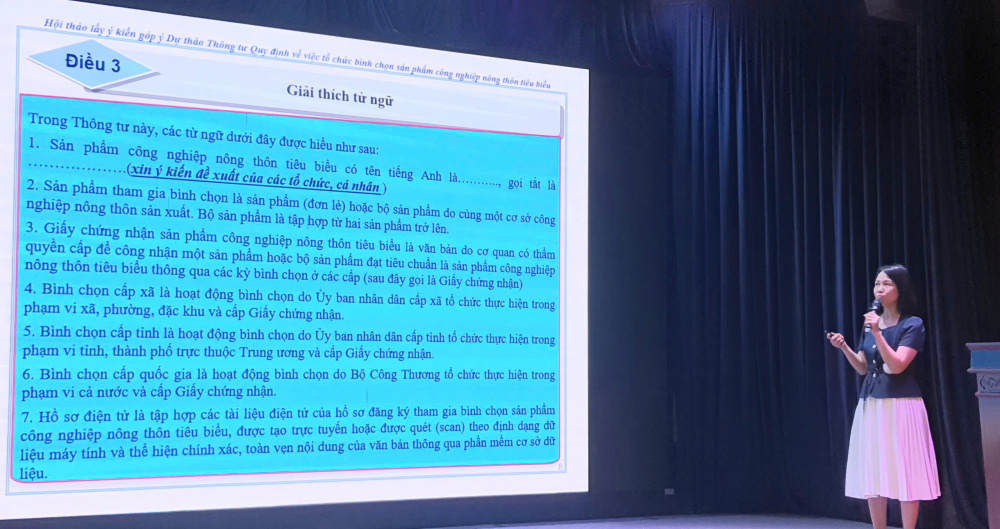 sản phẩm công nghiệp nông thôn