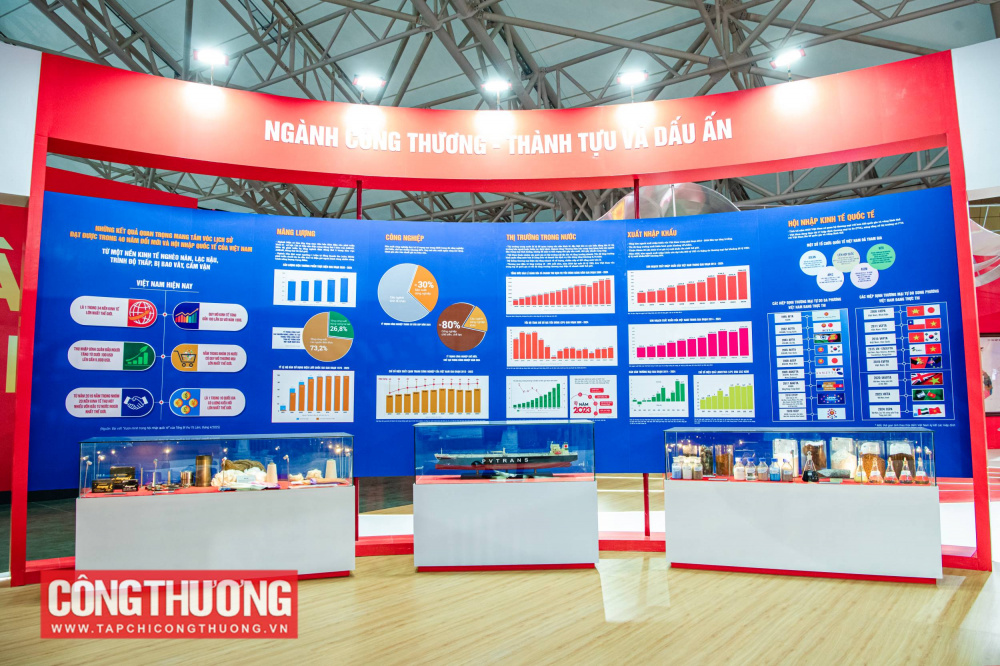 Triển lãm 80 năm Ngành Công Thương lớn mạnh cùng đất nước