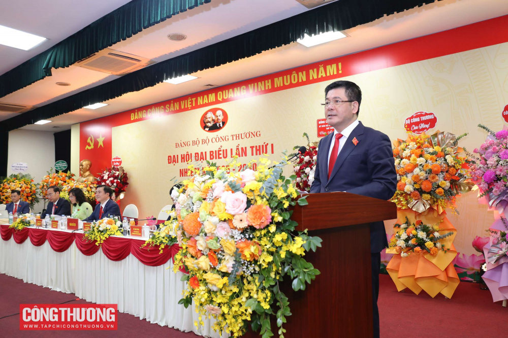 Phiên thứ nhất Đại hội đại biểu Đảng bộ Bộ Công Thương lần thứ I, nhiệm kỳ 2025 - 2030