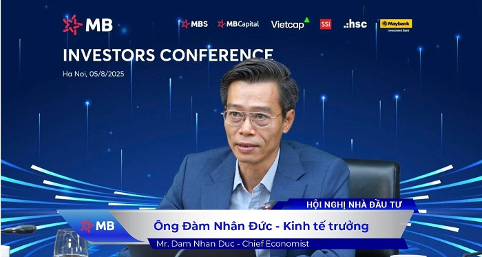 ông Đàm Nhân Đức – Kinh tế trưởng MB nhấn mạnh