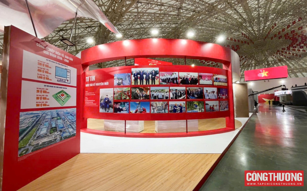 Gấp rút hoàn thiện gian triển lãm