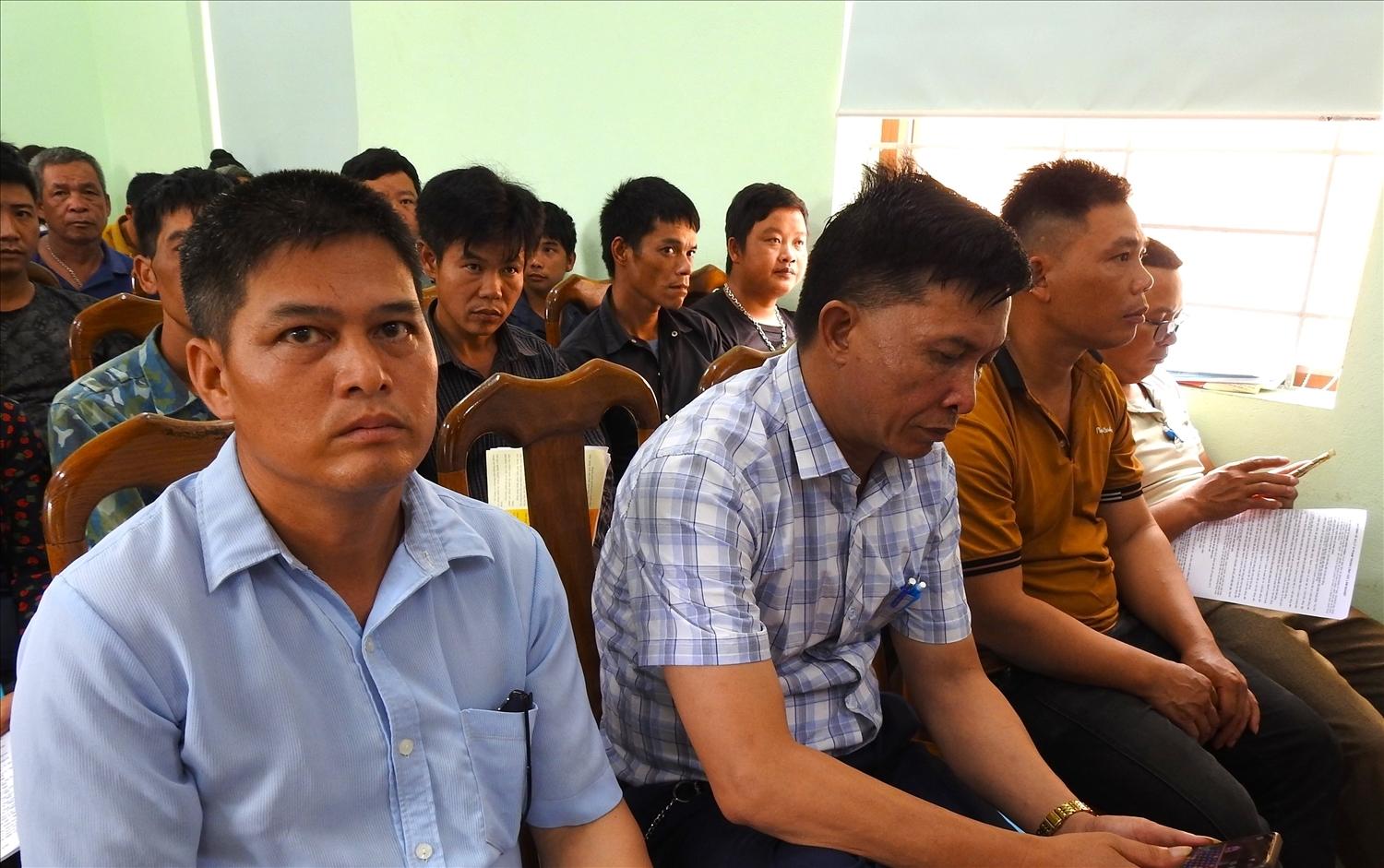 Đội ngũ Người có uy tín thường xuyên được tập huấn kiến thức, kỹ năng tuyên truyền phổ biến giáo dục pháp luật trong cộng đồng