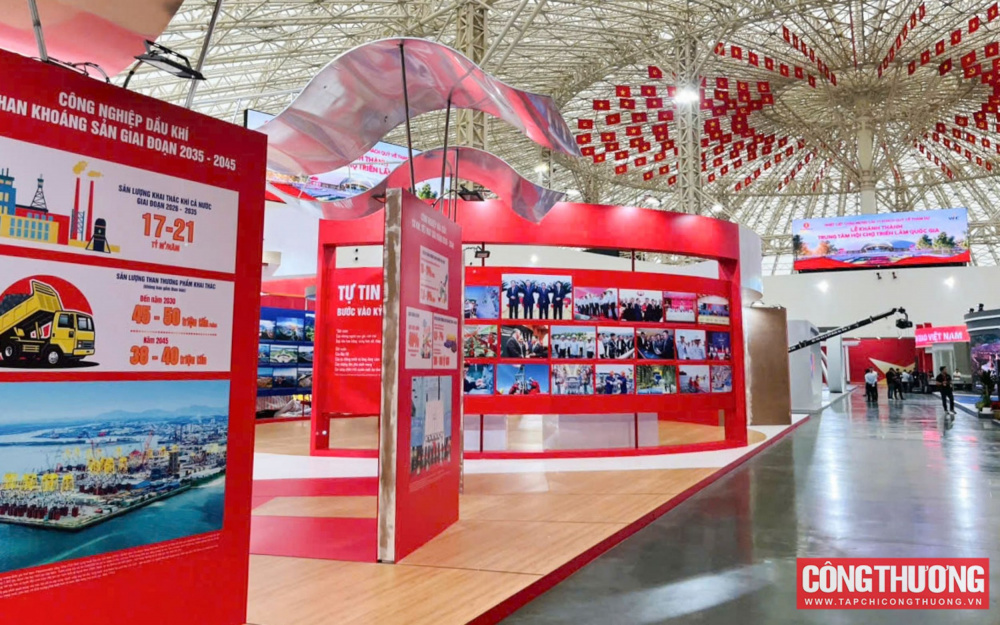 Gấp rút hoàn thiện gian triển lãm