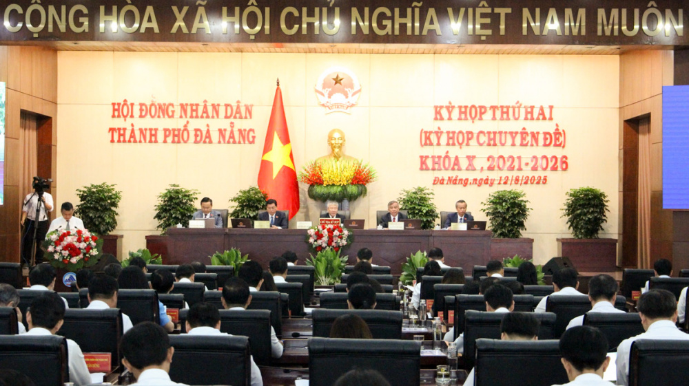 HĐND thành phố Đà Nẵng đã tổ chức Kỳ họp thứ 2 (kỳ họp chuyên đề), khóa X, nhiệm kỳ 2021-2026