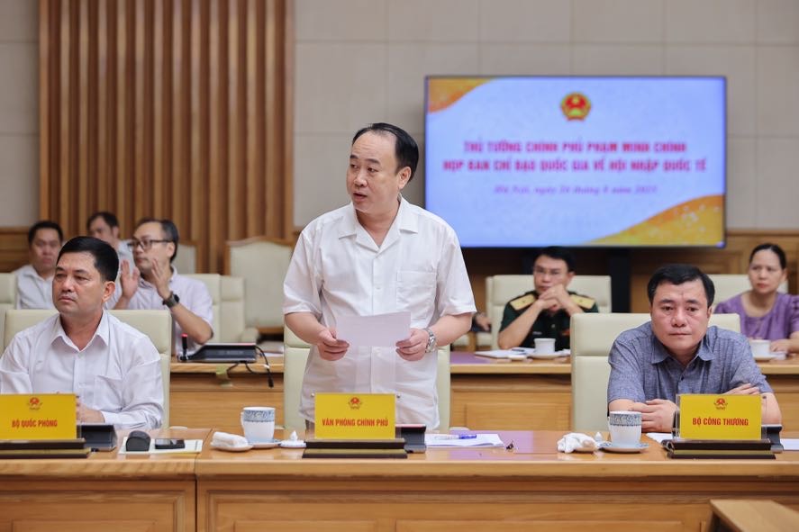 họp Ban chỉ đạo HNQT