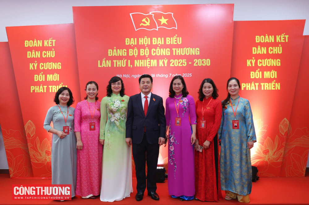 Phiên thứ nhất Đại hội đại biểu Đảng bộ Bộ Công Thương lần thứ I, nhiệm kỳ 2025 - 2030