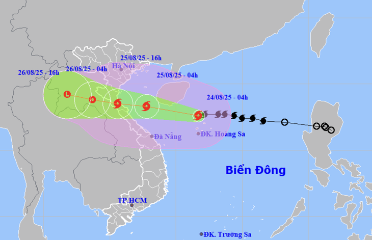 ứng phó bão số 5