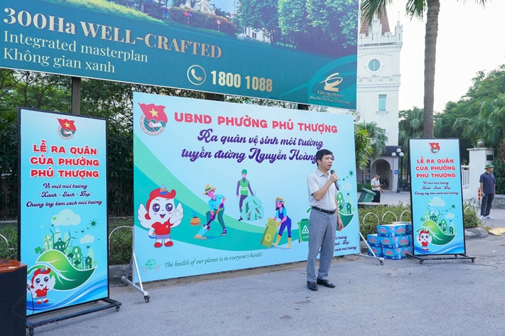 Ciputra Hanoi đồng hành vì môi trường xanh 