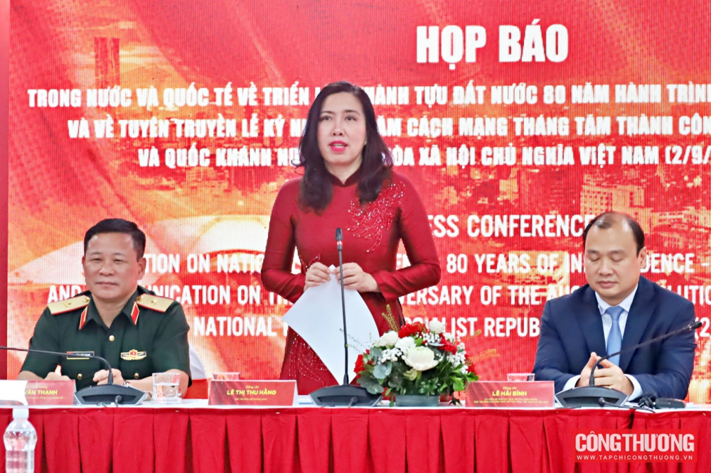 Khai trương Trung tâm Báo chí về triển lãm 80 năm Hành trình độc lập Tự do Hạnh phúc