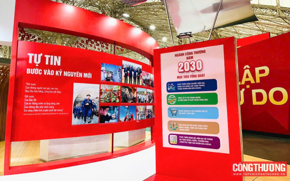 Gấp rút hoàn thiện gian triển lãm 