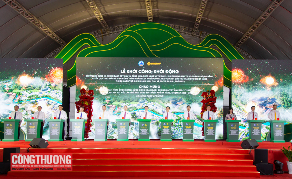 khởi động Dự án đầu tư xây dựng và kinh doanh kết cấu hạ tầng khu chức năng vị trí số 5, thuộc Khu thương mại tự do Đà Nẵng