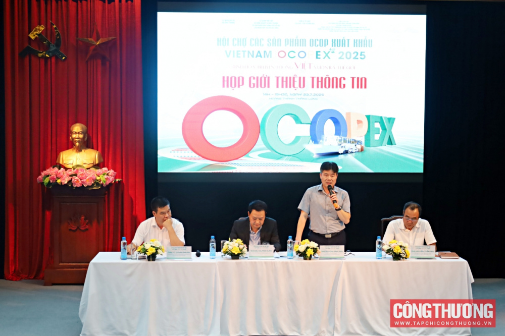 Hội chợ VIETNAM OCOPEX 2025: Đưa sản phẩm OCOP Việt vươn tầm thế giới