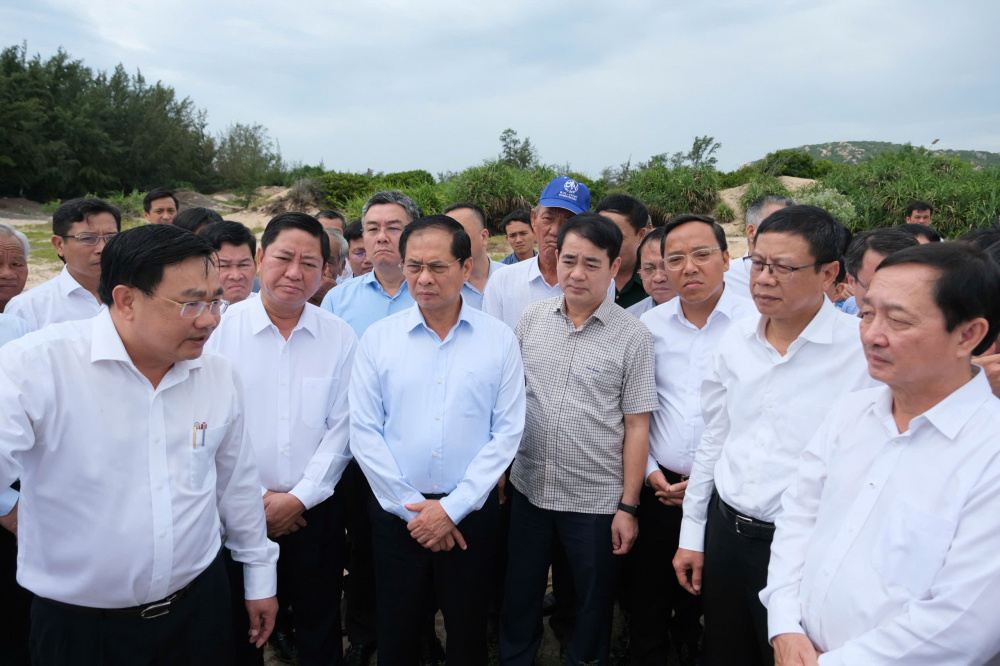 Phó Thủ tướng Chính phủ Bùi Thanh Sơn dẫn đầu đoàn công tác Trung ương làm việc với tỉnh Khánh Hòa về Nhà máy Điện hạt nhân Ninh Thuận 1 và Ninh Thuận 2