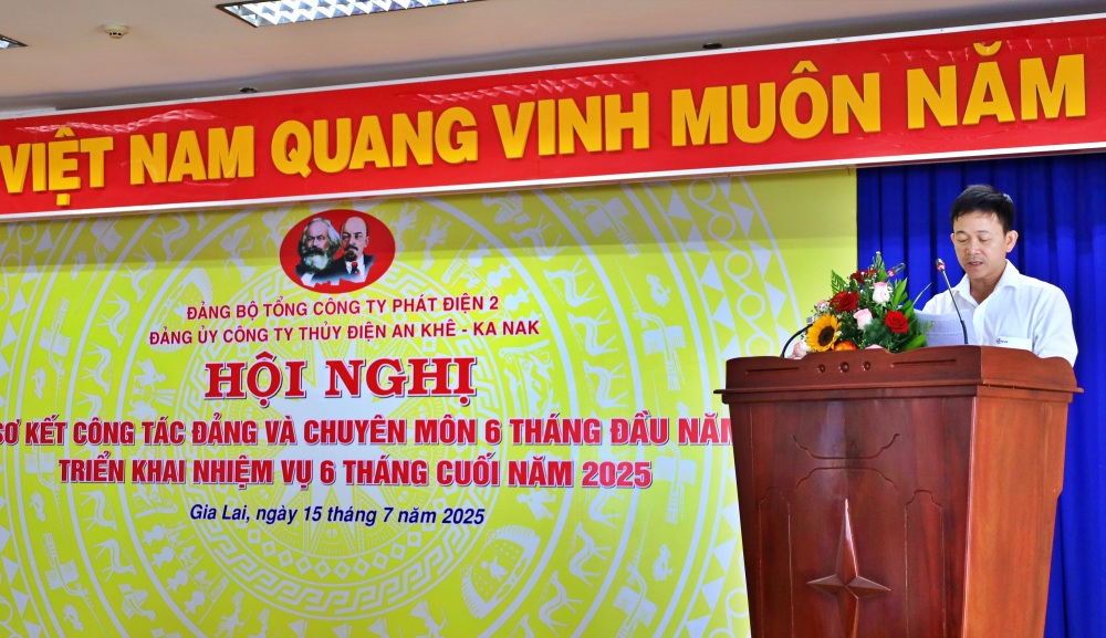 lãnh đạo Thủy điện An Khê - Ka Nak