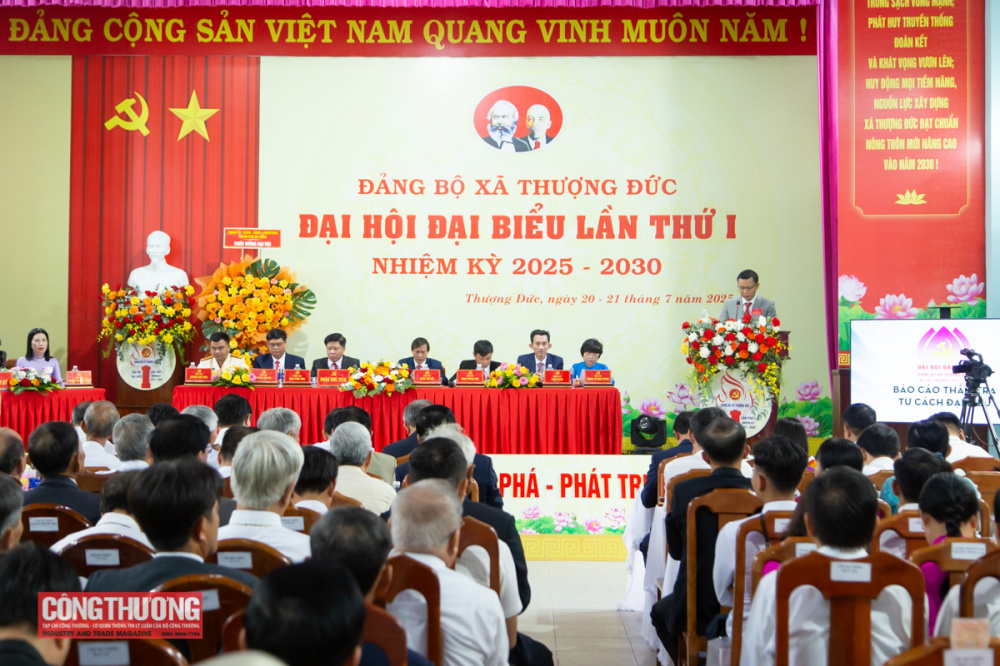 Đảng bộ xã Thượng Đức (thành phố Đà Nẵng) tổ chức Đại hội Đại biểu lần thứ I, nhiệm kỳ 2025 - 2030