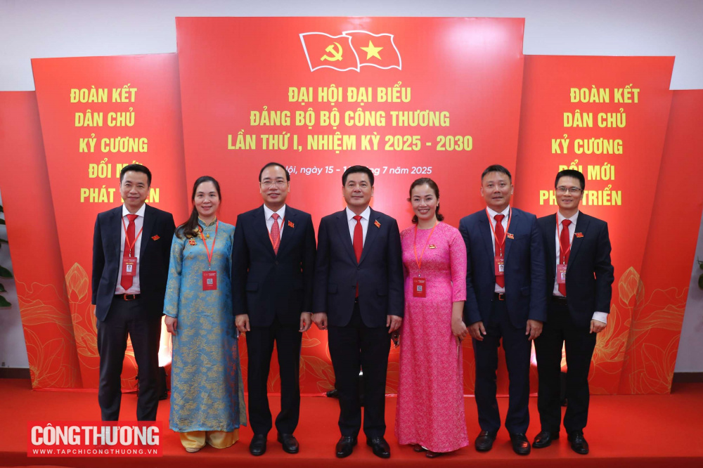Phiên thứ nhất Đại hội đại biểu Đảng bộ Bộ Công Thương lần thứ I, nhiệm kỳ 2025 - 2030