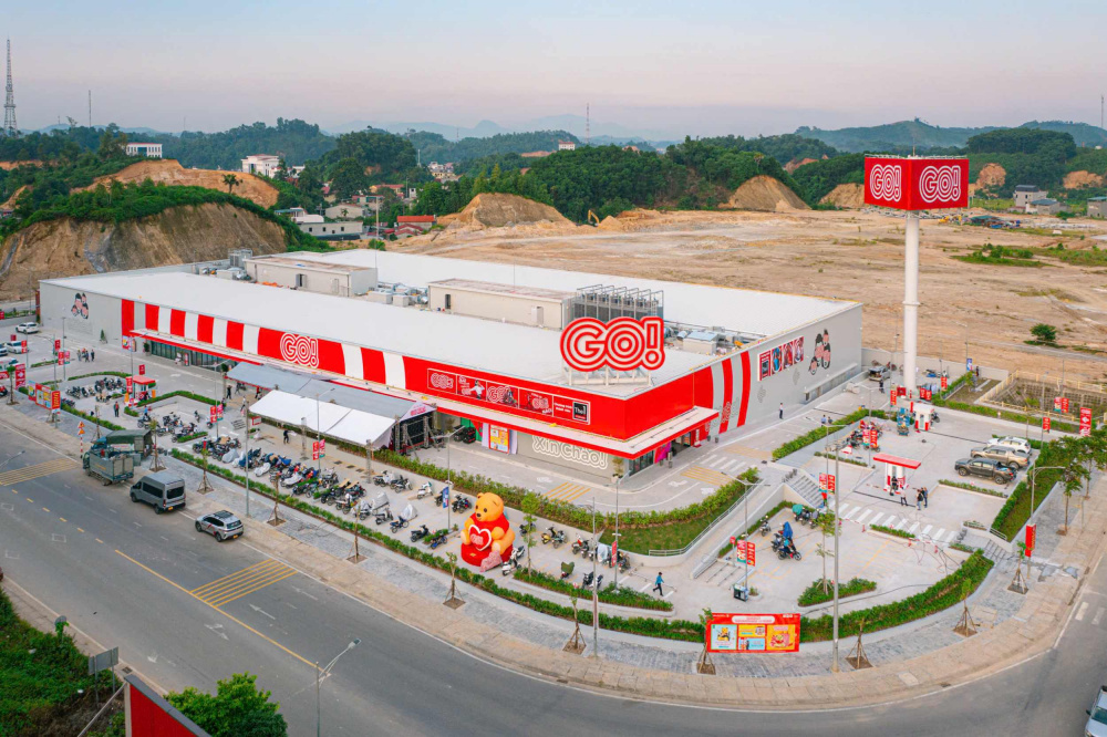 Toàn cảnh trung tâm thương mại GO! Yên Bái