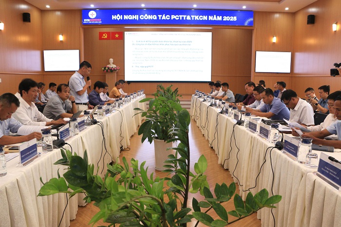 Quang cảnh Hội nghị công tác PCTT&TKCN năm 2025
